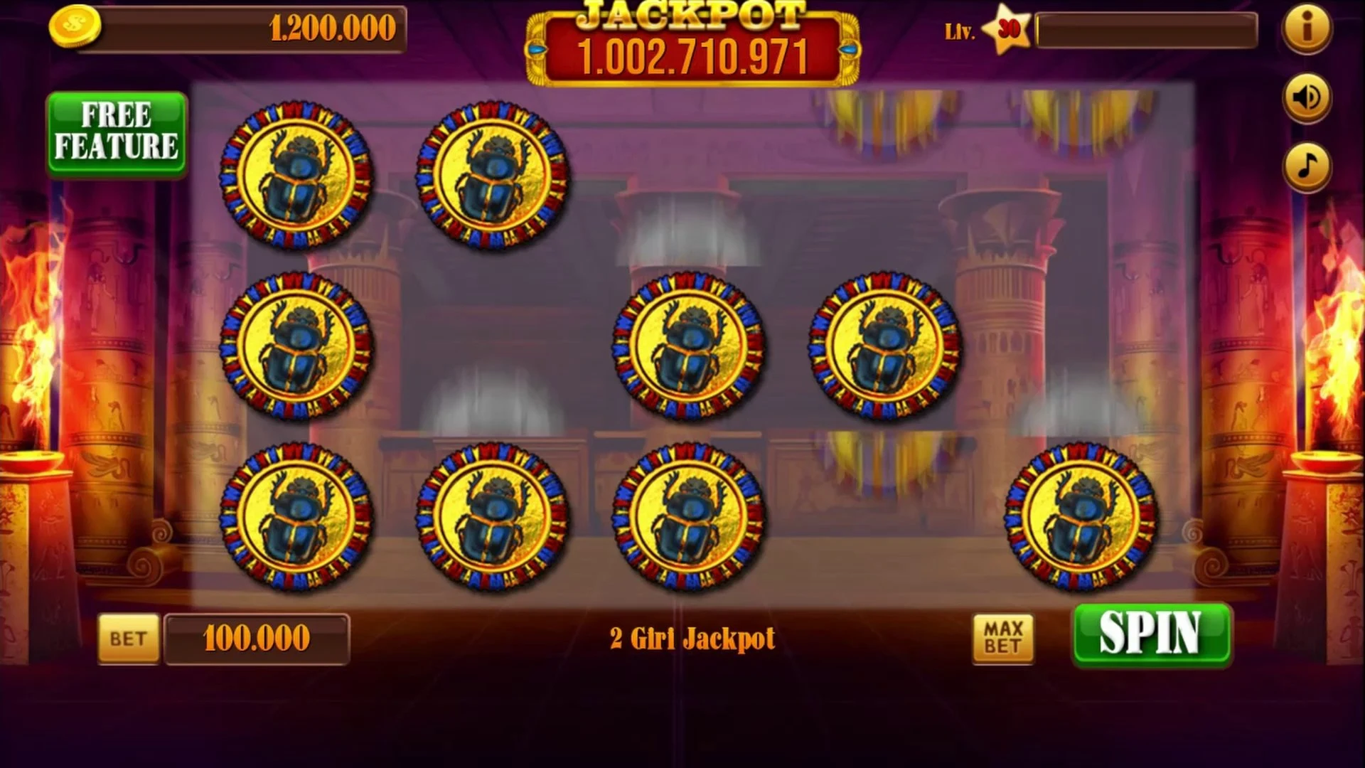 Sphinx Jackpot screenshot